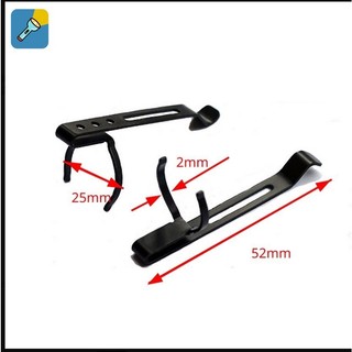 [FREESHIP] [K72] Clip cài cho đèn pin convoy S2, S2+, M1, C8 EXTRA