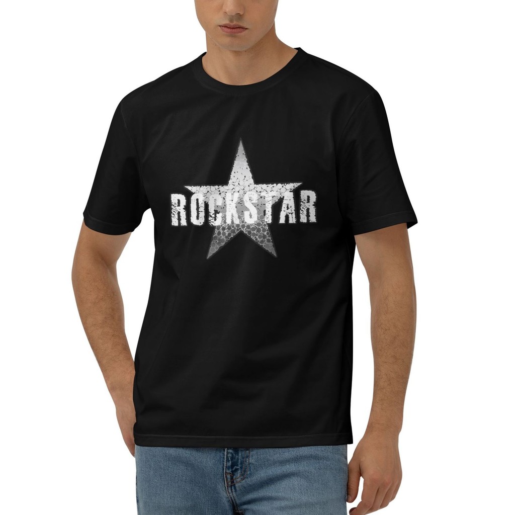 Áo thun Cotton kỷ niệm Punk bán chạy nhất Rockstar Metal Rockstar