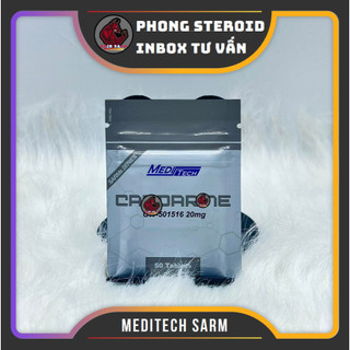  GIẢM MỠ CẮT NÉTCARDARINE - GW501516 20MG -  SARMs  MEDITECH 50 VIÊN 