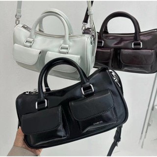 Túi thích hợp stand oil Hàn Quốc Túi standoil Boston Túi chơi bowling Túi Đeo Vai Túi Đeo Chéo Túi ChubbyHalfBag