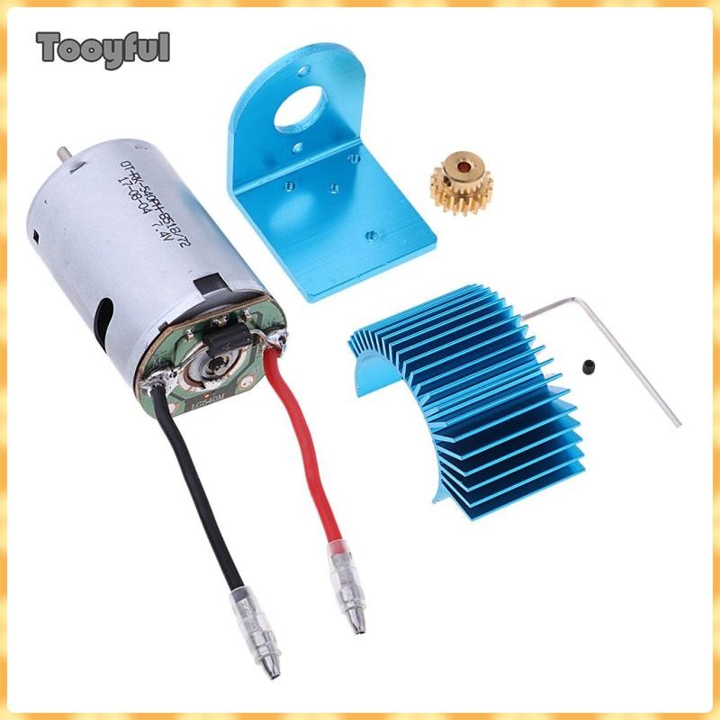 Bộ phận sửa chữa động cơ Tooyful 540 W / Bồn rửa & Gắn cho WLtoys 12428 12423 12428-ABC