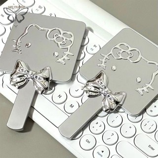  Vàng Phim Hoạt Hình Hello Kitty Cầm Tay Gương Cô Gái Hình Vuông Để Bàn Mỹ Phẩm Di Động Kawaii Trang Điểm Gương Bé Gái Quà Tặng Sinh Nhật VN 