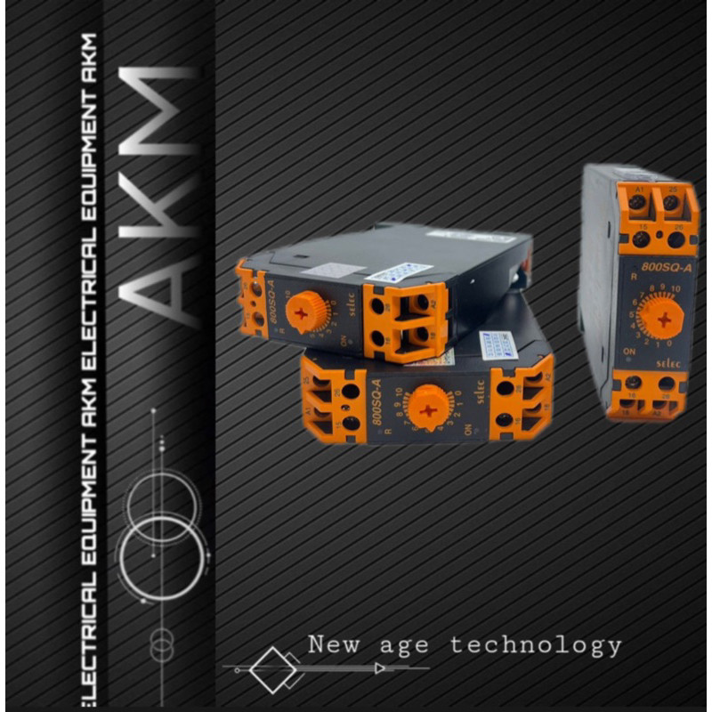 Timer ON delay, Interval 800SQ-A-  ĐỊNH ĐIỆN ELECTRICAL