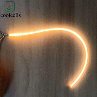 Coolcells Led Dây tóc linh hoạt, bền 25mm 80mm 110mm 128mm 190mm 300mm 352mm Edison Bóng đèn Phần, DC3V Cùng cực Khí quyển Phụ kiện ánh sáng Phần Bóng đèn