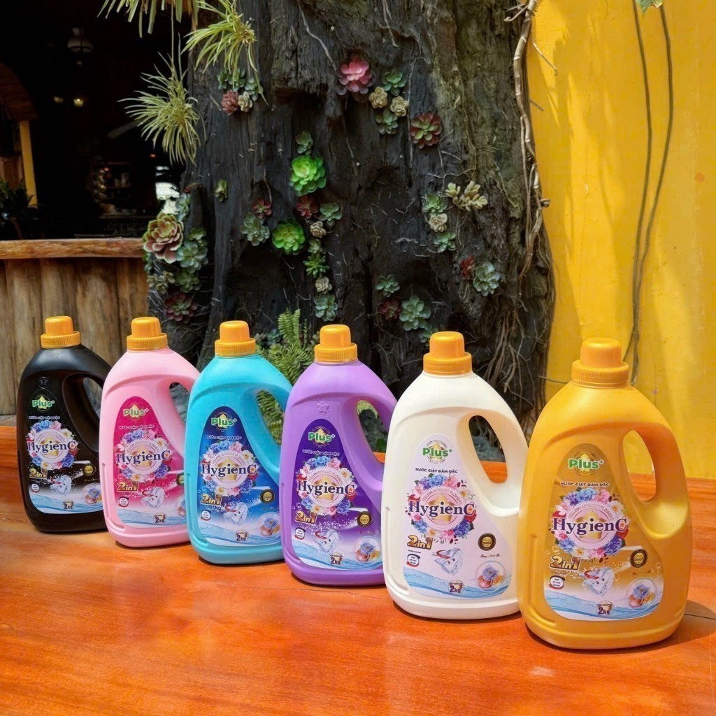 < (TRỢ GIÁ) Nước Giặt HygienC Plus Hàng Việt Nam Công Nghệ Thái Lan Can 2kg