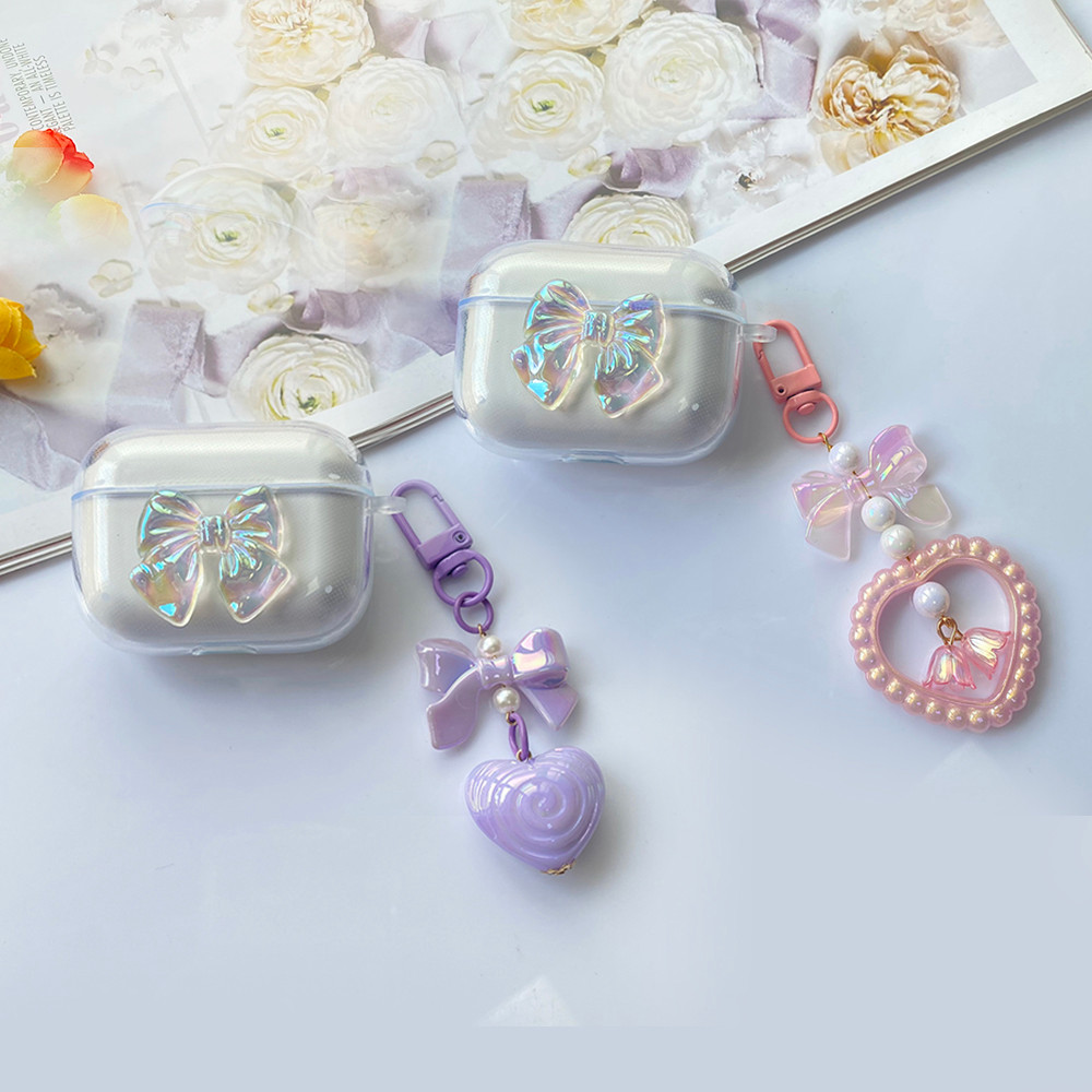 Ốp Lưng Trong Suốt Tình Yêu Dễ Thương Cho Lenovo LP2pro / LP3pro LP40 PRO LP25 LP5pro Tai Nghe Silic