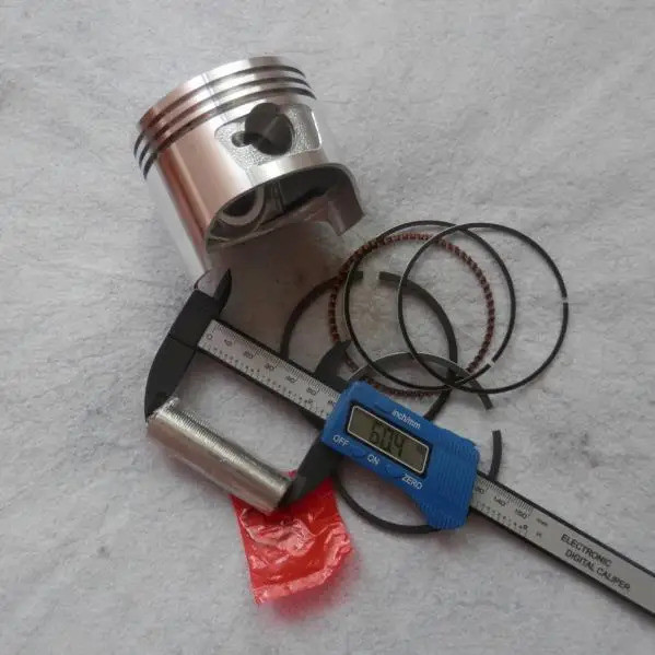 Gx240 PISTON KIT 73MM CHO HONDA 242CC 8HP 4 STROKE MOTOR XI LANH KOLBEN RING SET PIN CLIPS ASSEMBLY 