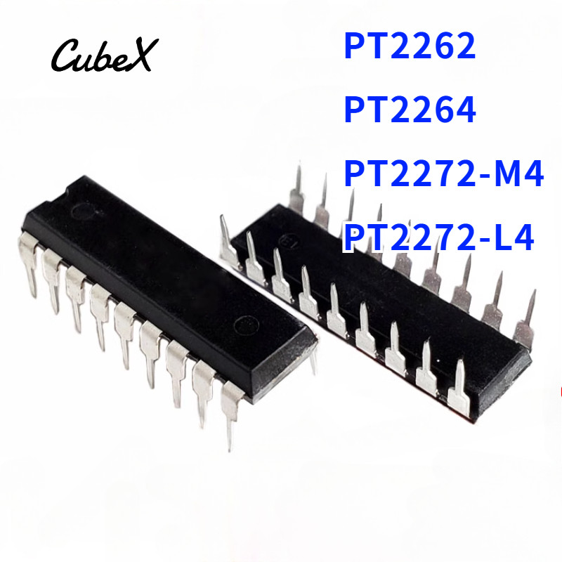 5 / 2 Cái ‌IC giải mã / bộ giải mã điều khiển từ xa không dây dòng PT22 chính hãng PT2262 / PT2264 /
