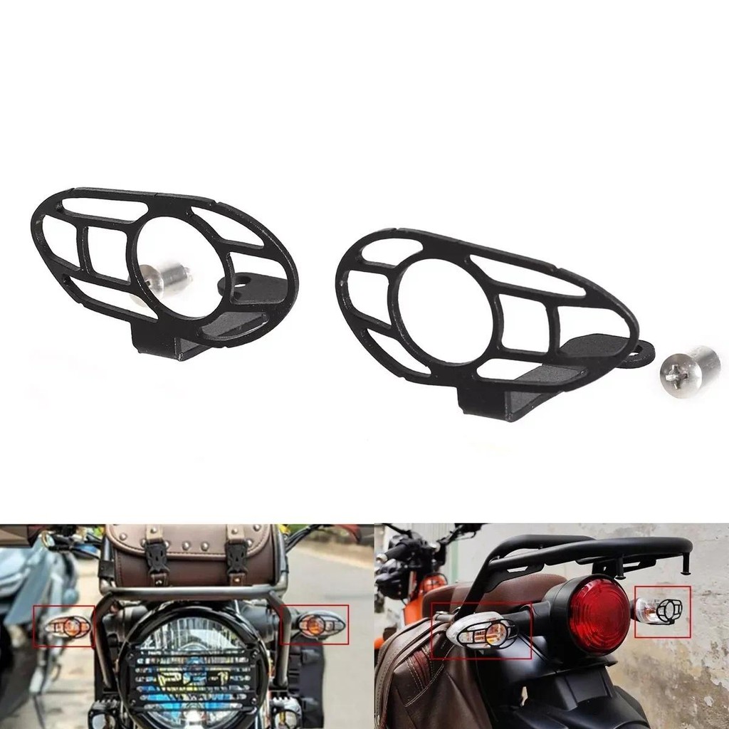 2X Nhôm Bật Tín Hiệu Bao Bảo Vệ Cho YAMA PG1 PG-1 PG 1 2023 2024 2025