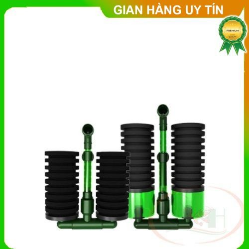 Lọc bio đôi Qanvee QS 100, 200, 100A, 200A lọc sủi vi sinh hộp chứa vật liệu lọc bể cá tép store2