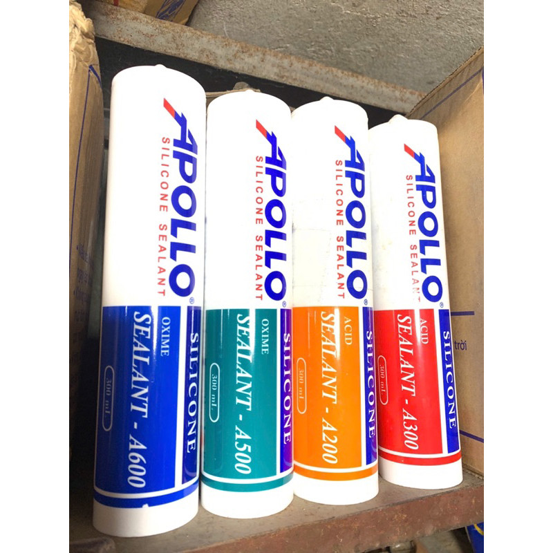 Keo Silicon Siêu Dính, Keo Silicon APOLLO A100 A200 A300 A500 A600