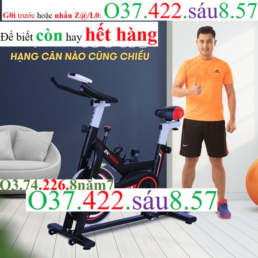 Xe đạp tập KINGSPORT BK-5806 bánh đà 6kg khả năng kháng lực cao  h