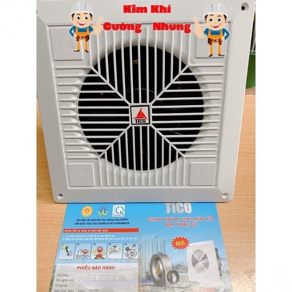 Quạt hút thông gió 1 chiều TICO- 16AV6