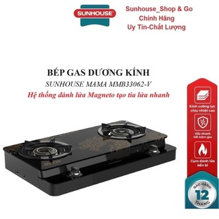 Bếp gas dương kính SUNHOUSE MAMA MMB33062-V