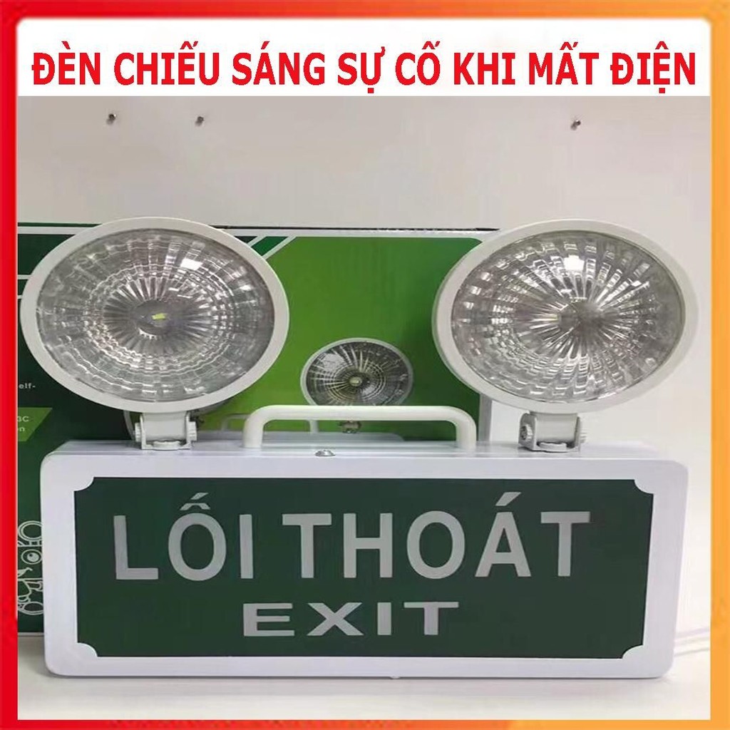 ĐÈN EXIT, ĐÈN SỰ CỐ, ĐÈN EXIT KẾT HỢP SỰ CỐ PCCC, ĐÈN SỰ CỐ THOÁT HIỂM KẾT HỢP ĐÈN EXIT 2 TRONG 1