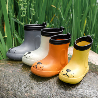 Cheerful Mario Rain Boot Giày đi mưa cho bé dễ thương hoạt hình chó chống trượt chống thấm EVA ủng đi mưa cho bé