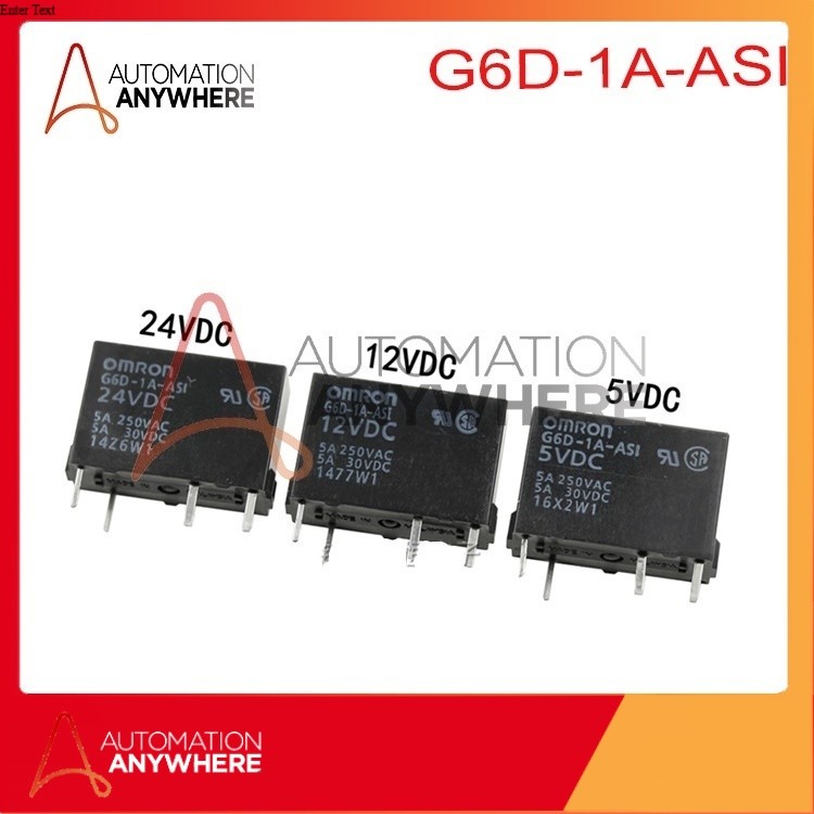 RƠ LE RELAY OMRON G6D-1A-ASI 24VDC 12VDC 5VDC