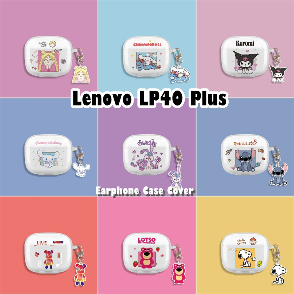HÀNG CÓ SẴNDành Cho Lenovo LP40 Plus Ốp Lưng Ngọt Ngào Hoạt Hình Dễ Thương Silicon Mềm Vỏ Tai Nghe