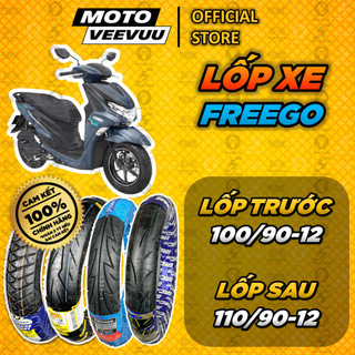 [MTVV] Vỏ lốp xe máy xe Yamaha FREEGO CÁC HÃNG Size zin Trước 100/90-12 Sau 110/90-12 và Size Độ<END>