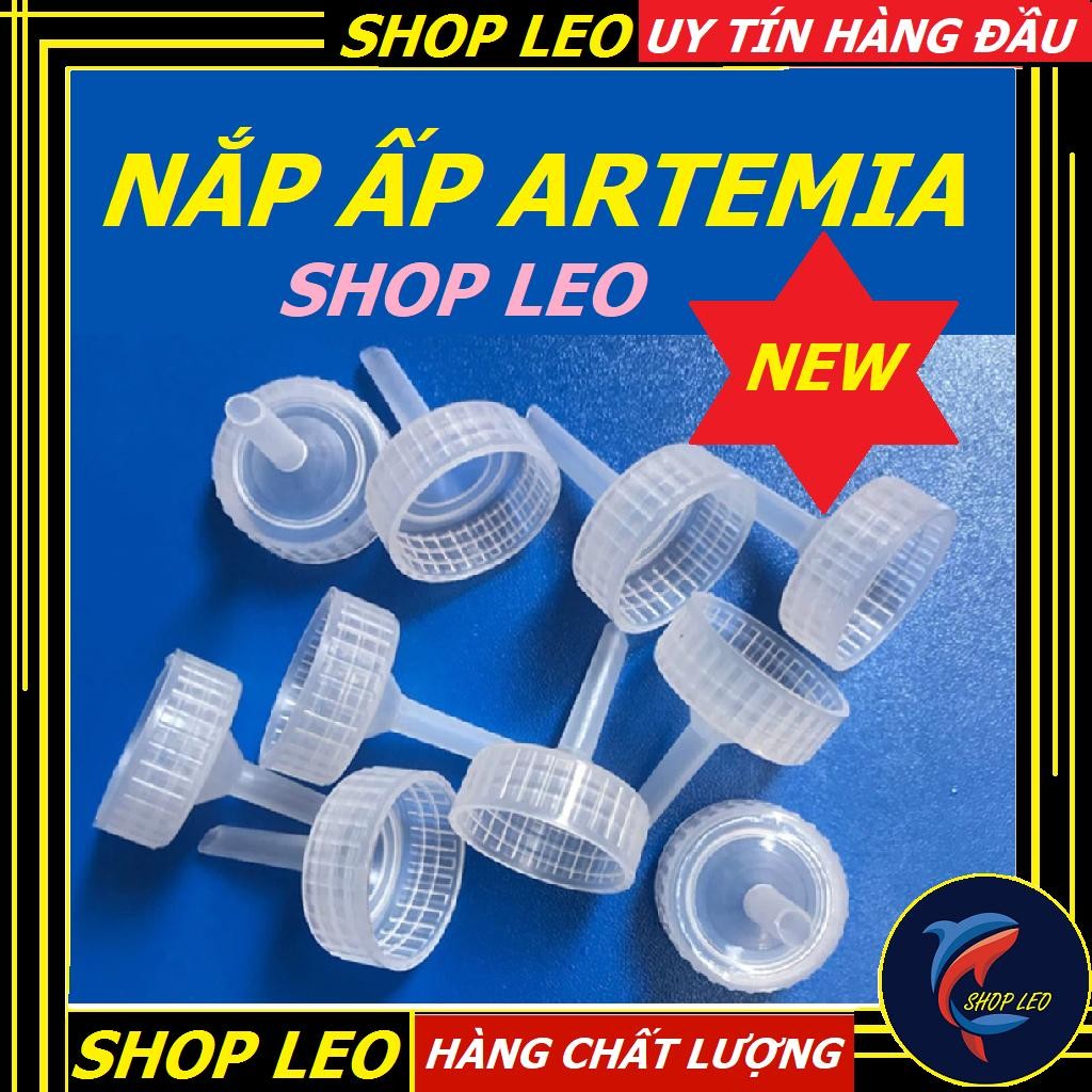 Nắp ấp Artemia - Nắp vặn vào bình để ấp nở trứng Artemia (Vặn với các chai cổ nhỏ 0,5, 1,5L) - phụ k