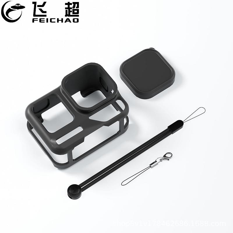 FEICHAO Cho Insta360 Ace / Ace Pro / Ace Pro 2 Camera Silicon Mềm Bảo Vệ Có Nắp Ống Kính