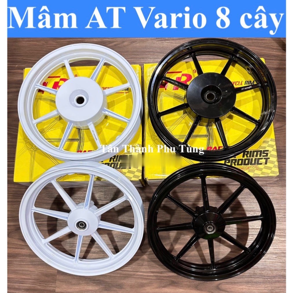 Mâm ATR Vario , AB 2020-2024 8 cây (1.85-2.5) Cốt lớn
