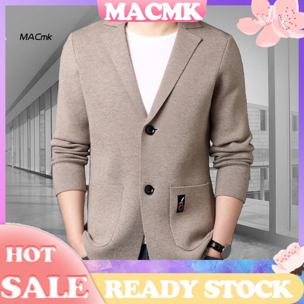 < Cod > Áo Blazer Nam Màu Trơn