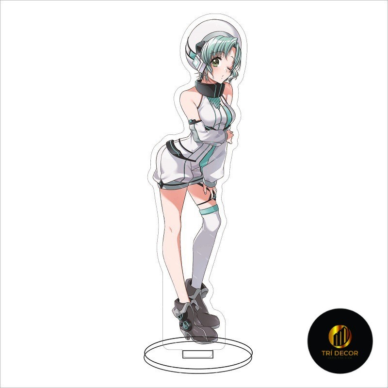 Móc Khoá, Mô Hình Standee Game D4DJ Nhân Vật Hana Makiotsu Saori Hidaka Hiiro Yano Trang Trí Bàn Học