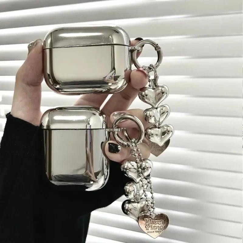 Vỏ mạ sang trọng cho Baseus AirGo AS01 Vỏ tai nghe silicon hình bướm dễ thương cho vỏ Baseus w04plus