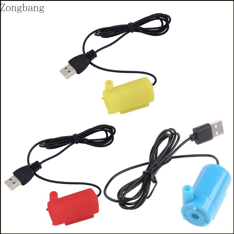 Micro Mini Submersible Water Pump Fish for Tank Aquarium USB Powered for DC 5V 2