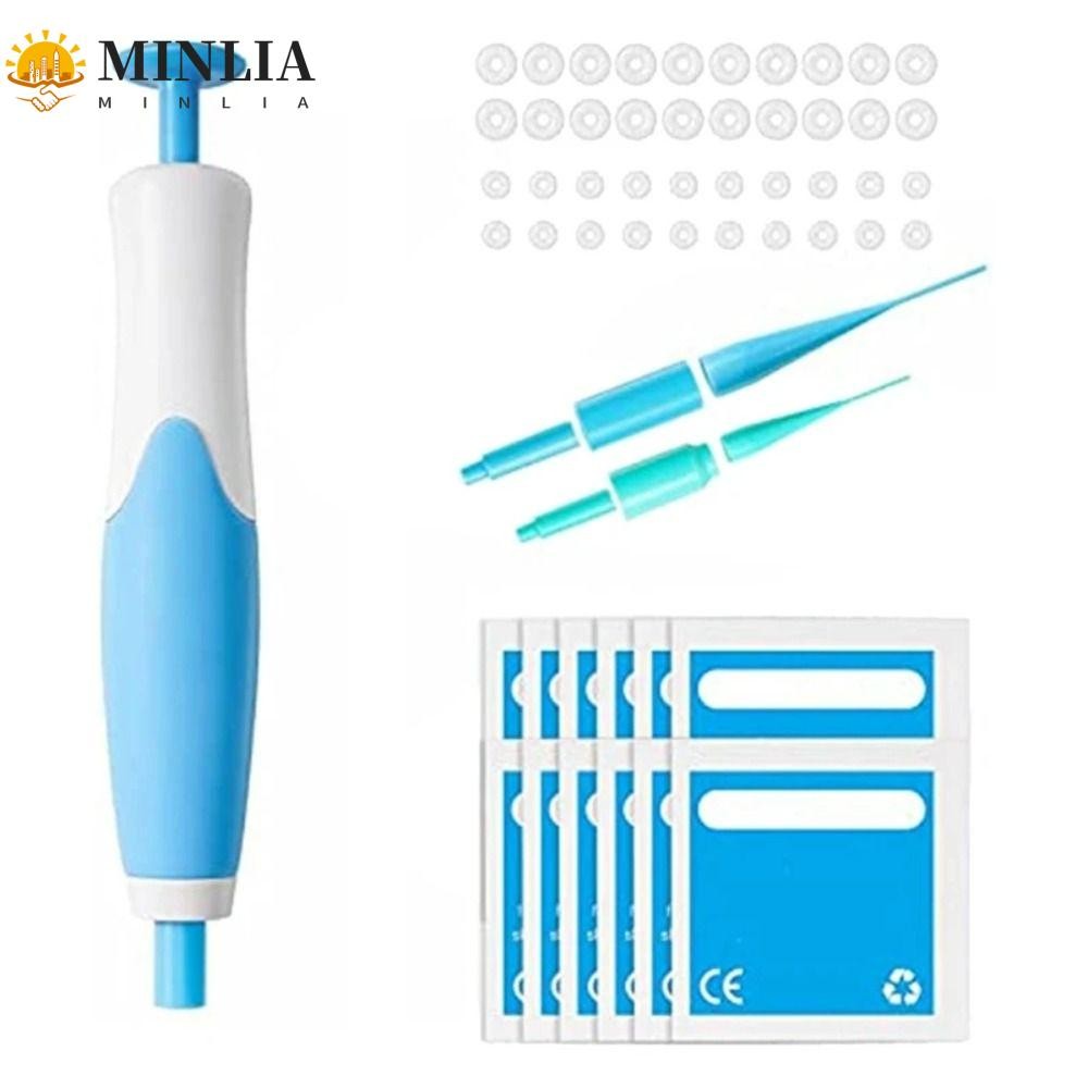 Minlia Mole Stain Wart Corn Remover Tool, Health 2 trong 1 Auto Micro Skin Tag Remover Device, Vệ si