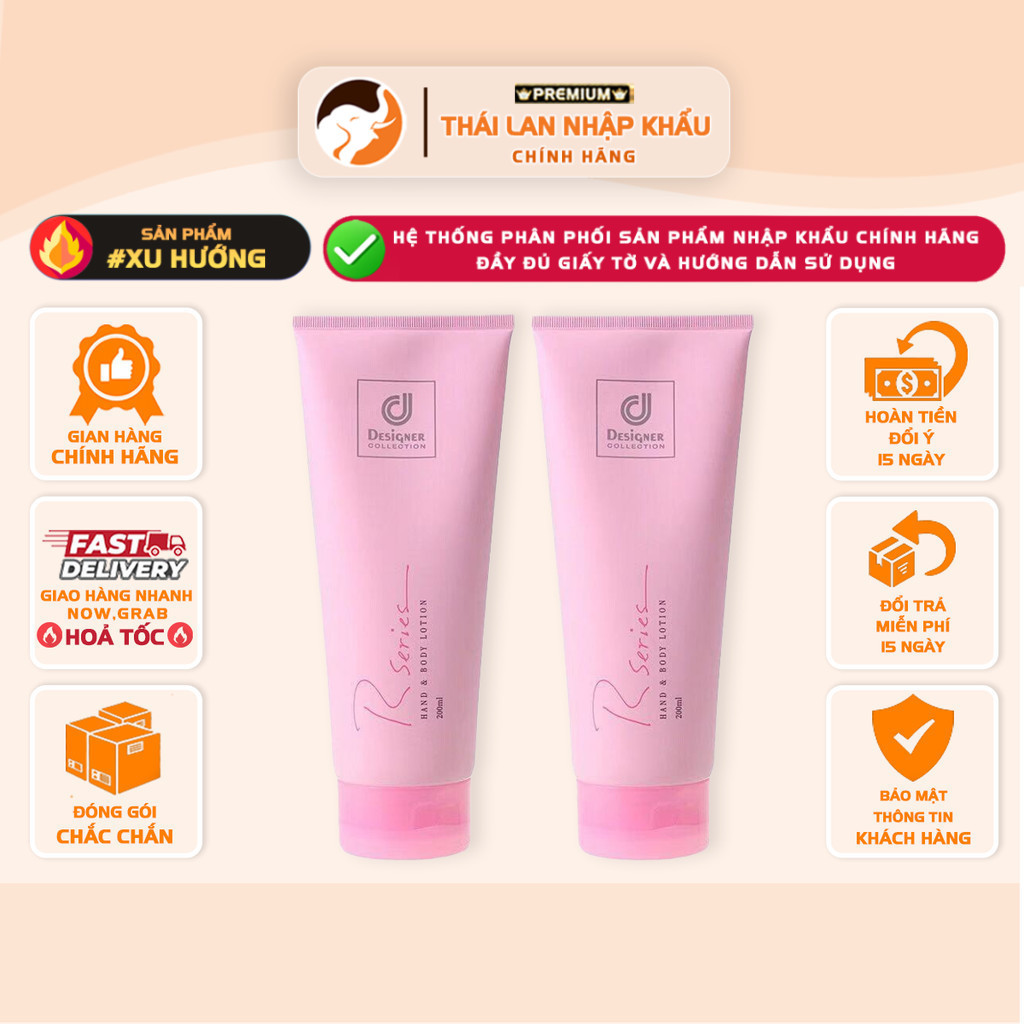 [CHÍNH HÃNG] Kem dưỡng thể Rseries hương nước hoa 200ml