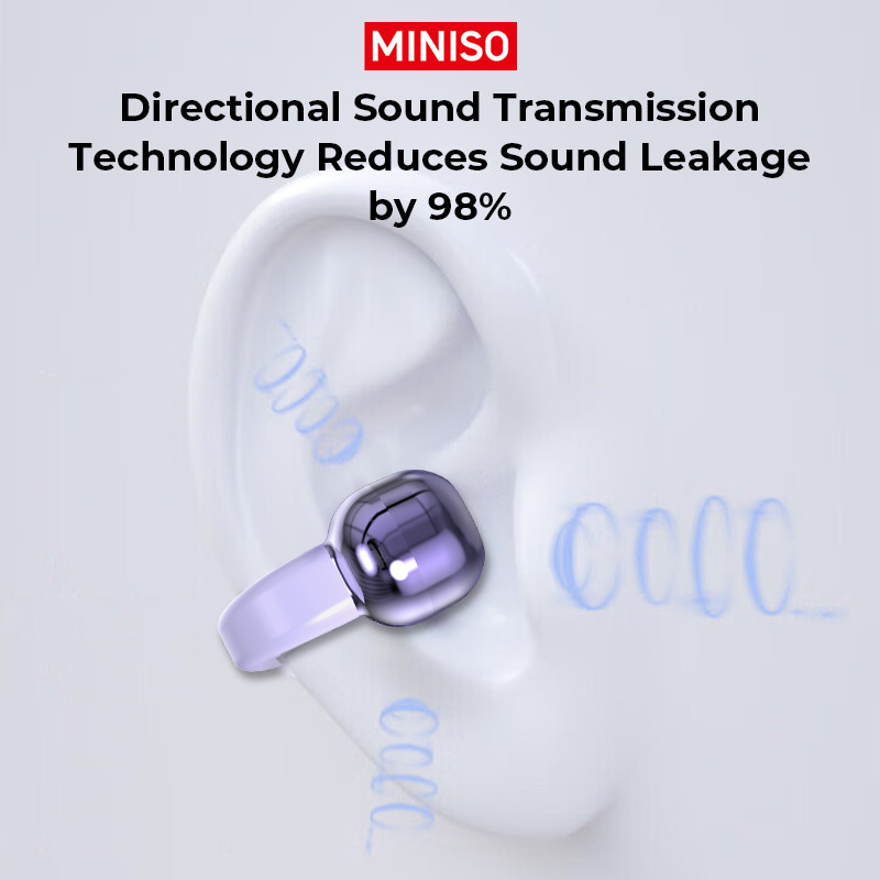 MINISO MS198 Tai Nghe Phiên Dịch Dẫn truyền xương tai mở Tai nghe Bluetooth thể thao khử tiếng ồn không dây Bluetooth 6.0 Tai nghe không dây có Mic chống nước IPX5 HiFi Stereo Wireless Headpho | BigBuy360 - bigbuy360.vn