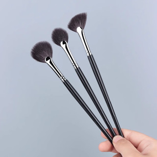  cọ trang điểm lông cừuCọ đánh phấn mắt hình quạt bằng len mềm cọ che khuyết điểm cọ trang điểm tạo khối cọ đánh má hồng hình trái tim 