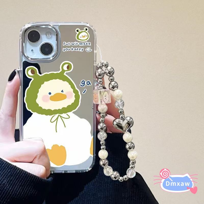 Ốp Điện Thoại Gương Vịt Cho OPPO A5 A3 Pro F29 Pro Realme C75 GT7 Pro 14 Pro Plus 14X GT Neo 7X 7 6 