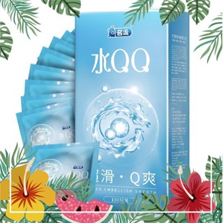 Bao cao su nội địa Trung “QQ” hộp 100 chiếc gốc nước size 52±2mm, sản phẩm chính hãng an toàn tuyệt đối