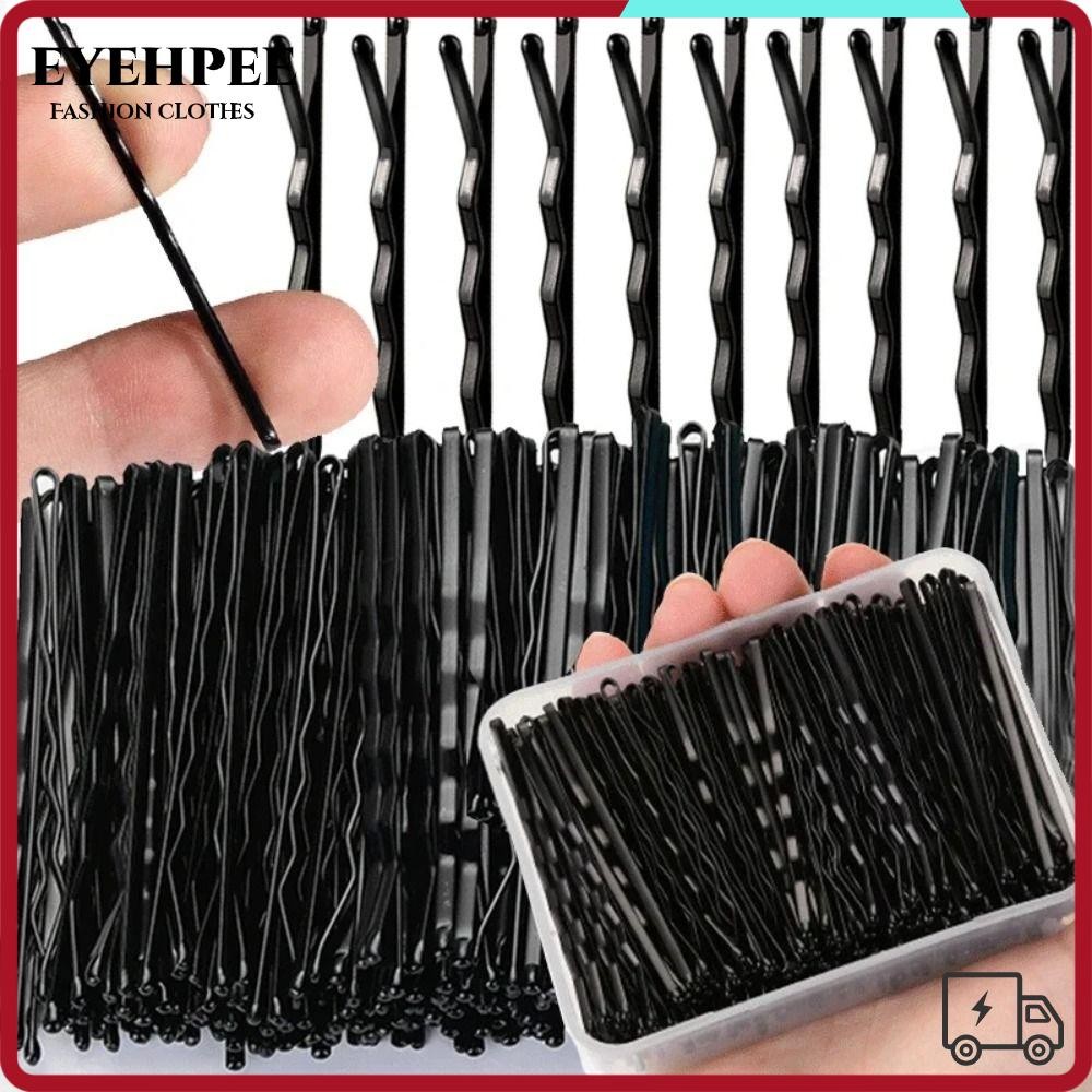 EYEHPEE 60 / 240 Chiếc Kẹp Tóc Nữ, Kẹp Tóc Đen Hình Chữ U Vô Hình, Kẹp Tóc Sóng BB