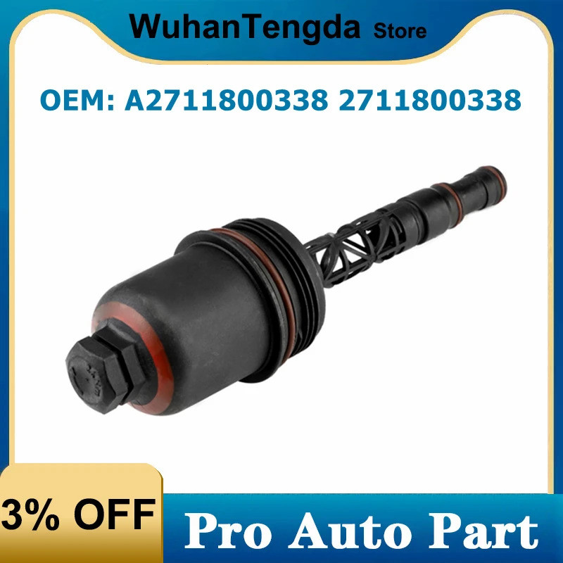 A2711800338 Vỏ Lọc Dầu Cho Xe Mercedes Benz C204 W204 S204 W204 A207 C207 S212 R172 2711800338