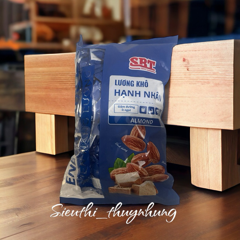 Lương khô Energy Dice viên năng lượng Vị Hạnh Nhân Túi 500g