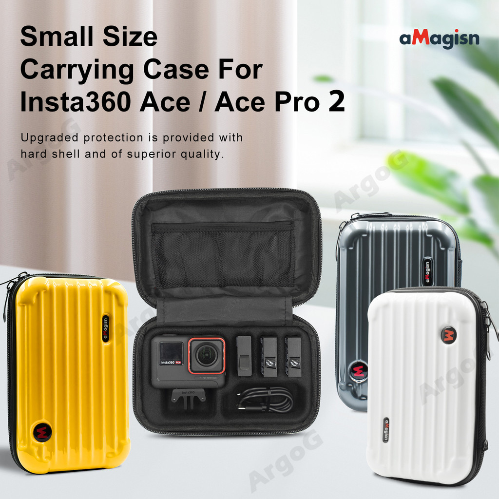 aMagisn Túi Đựng Mini cho Insta360 Ace Pro 2/Ace Vỏ Cứng Phụ Kiện Ace Pro 2