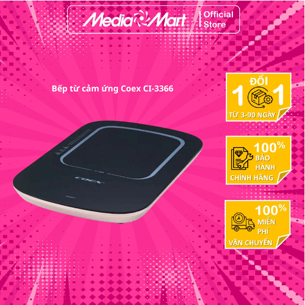 Bếp từ cảm ứng Coex CI-3366 (kèm lẩu)