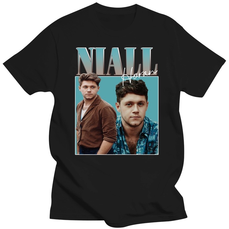 2024 bánh quế cho bạn bè Niall Horan Áo sơ mi tùy chỉnh Vintage thập niên 90 rap áo sơ mi Niall Hora