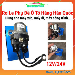 Rơ le phụ đề ô tô, máy công trình, máy xúc ủi hàng TUKISU Hàn Quốc