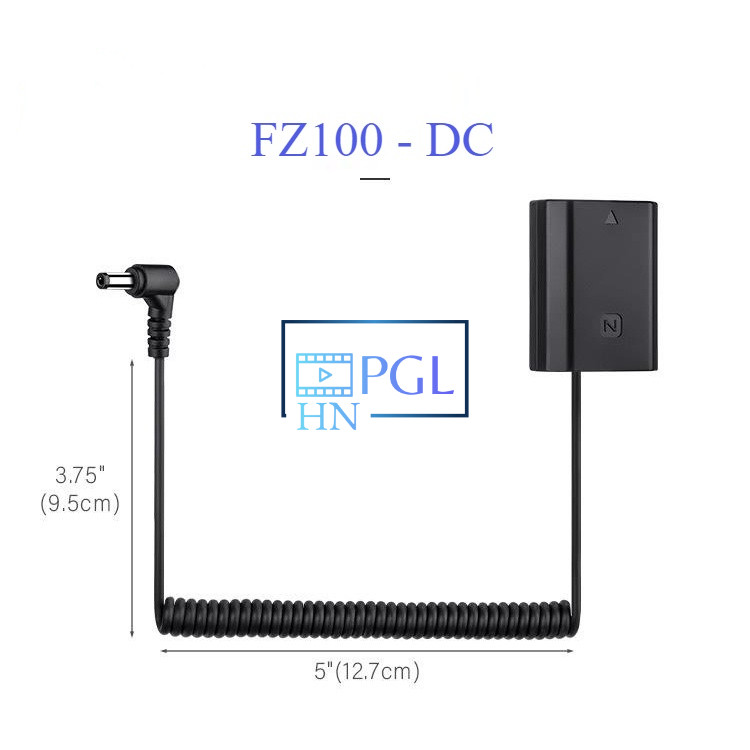 Adapter NP-FZ100 đầu vào DC ( pin ảo fz100 DC ) Pin ảo fz100, cho máy ảnh Sony alpha