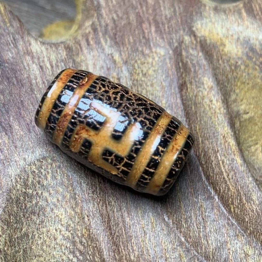 Tây Tạng Chính Hãng Dzi Hạt Cao Cấp Dzi Hạt Dzi Mặt Dây Chuyền Hạt Dzi Hạt Dầu Móng Ngựa Họa Tiết Dz