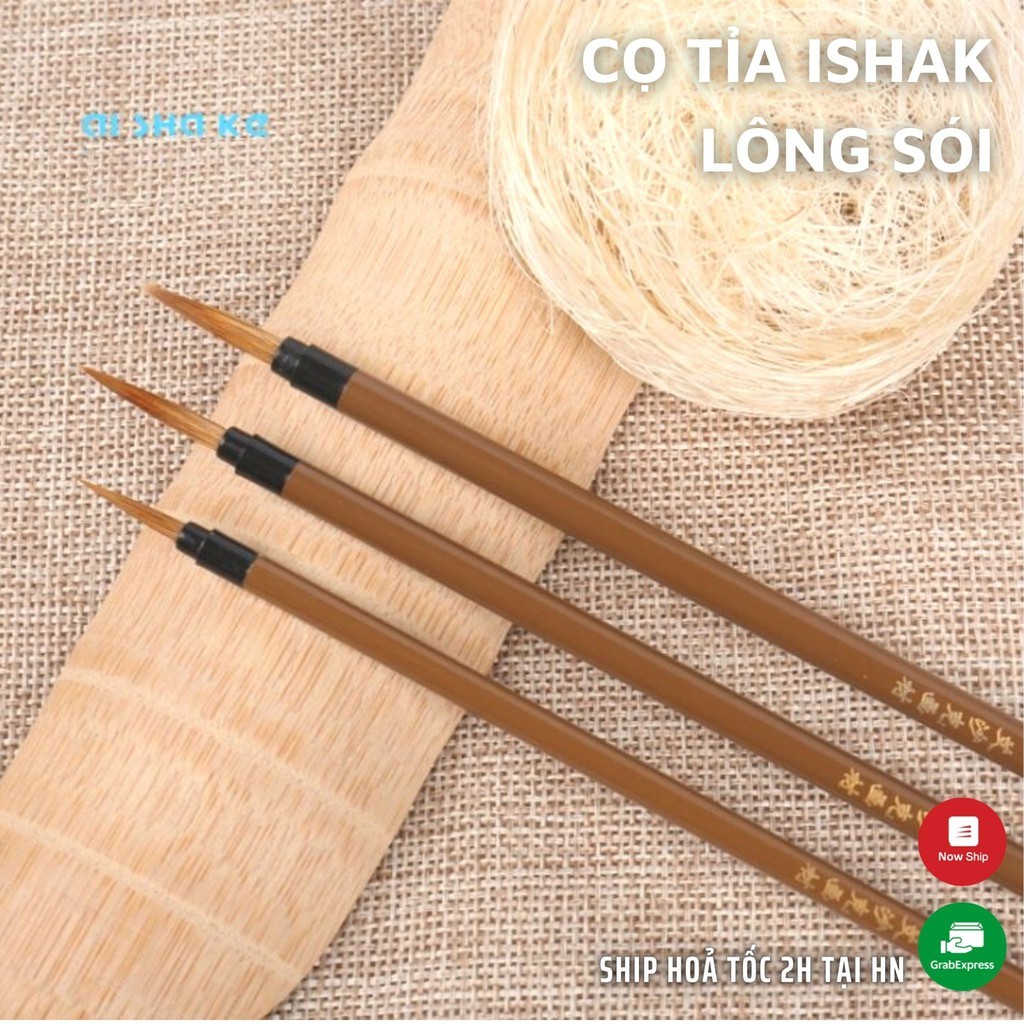 Cọ tỉa lông sói Ishake ( Ai sha ke)