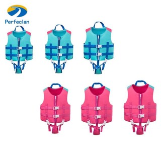  Áo phao Perfeclan cho trẻ em Dây đeo có thể điều chỉnh Bảo vệ trẻ em Thiết bị tuyển nổi bơi lội cho trẻ em Áo phao để chèo thuyền kayak 
