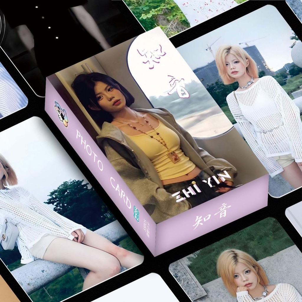 Stock Hot Buyer Zhiyin Laser Photocard 55 Miếng Neo Không Lặp Lại Hàng Hóa 10cm Góc Tròn Polaroid LO