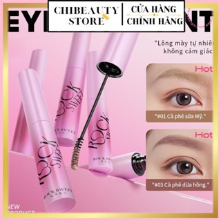 Mascara Chuốt Mày Eyebrow Tint Rock Sweet - Mascara Rock Sweet Chải Không Lem, Chống Nước, Lên Đều Màu Tự Nhiên Bền Màu