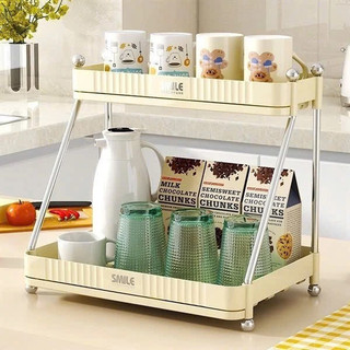  anhduongshop0209 Kệ Úp Ly Chén 2 Tầng Đa Năng Gía úp Cốc Chén 2 Tầng Khay Úp Ly 